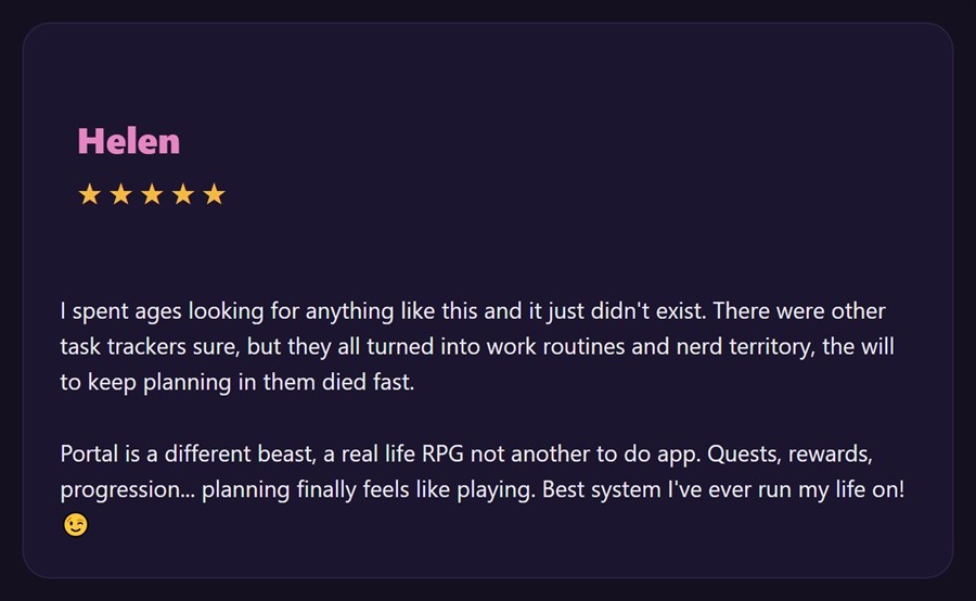 Review by Helen